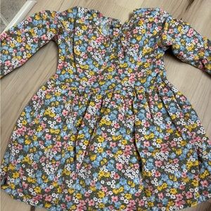 Carter's Multicolor Floral Kids Dress